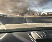 Возле ГРИННа загорелся микроавтобус, на котором в Орел приехал певец Сергей Волчков Возле ГРИННа загорелся микроавтобус, на котором в Орел приехал певец Сергей Волчков