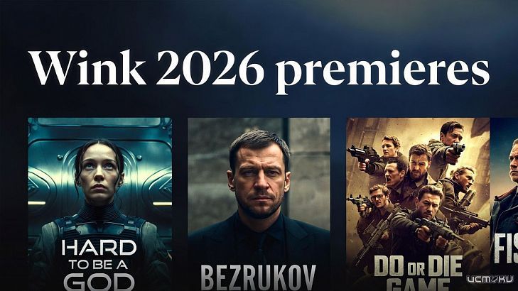 Премьеры Wink 2026: «Трудно быть богом» с Безруковым, «Игра на вылет» и «Фишер» продолжение