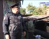 На днях сотрудникам ППС пришлось поработать спасателями. Они вывели из горящего дома несколько людей