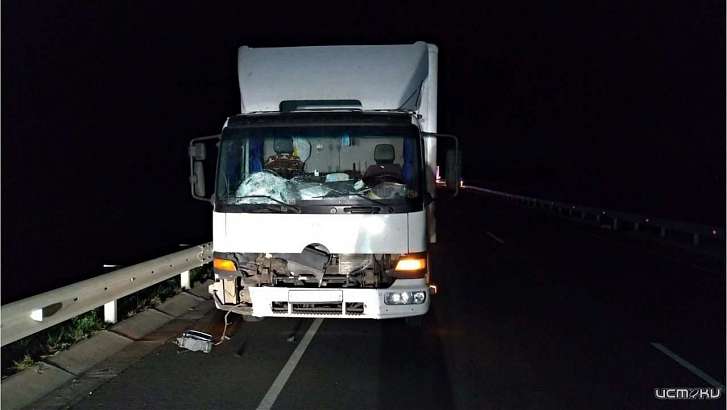  Под Орлом грузовик насмерть сбил пешехода