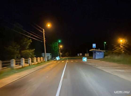 Глазами очевидцев: в Мценске на Болховской «приуныли» дорожные знаки