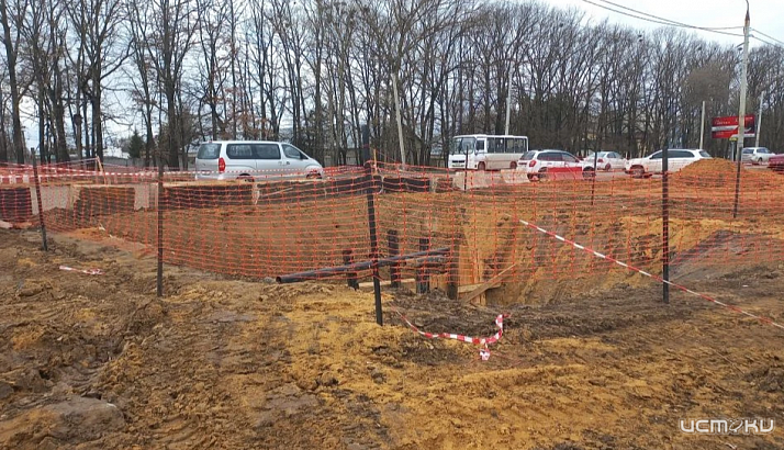 В Орле продолжается строительство сетей водоснабжения для межвузовского кампуса
