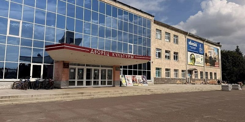 Во Мценске благоустроят входную группу Дворца культуры