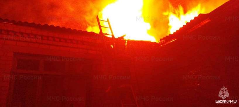 В Ливенском районе в своём доме заживо сгорел 91-летний мужчина