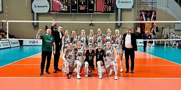 Орловские волейболистки отобрали очки у лидера турнира 