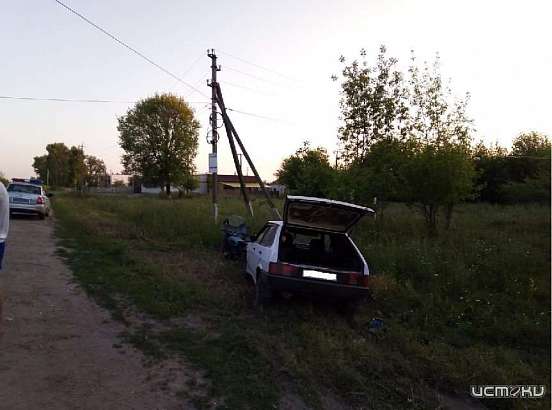 В Залегощи мотоциклист пострадал при столкновении с «девяткой»