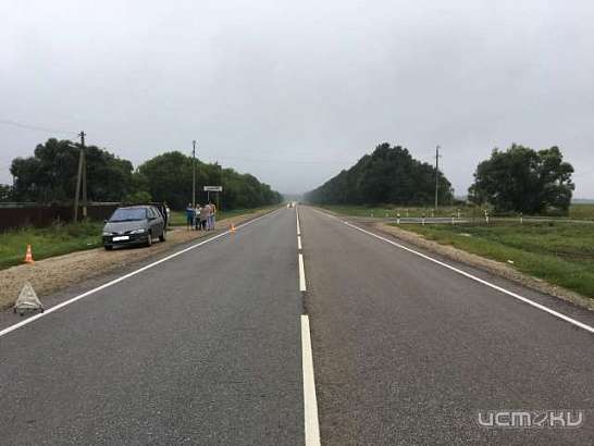 Под Орлом колесо «Мерседеса» наехало на женщину 