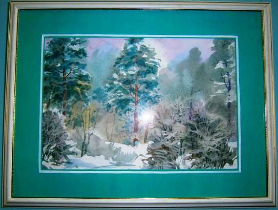 В библиотеке им. А.С. Пушкина проходит выставка «Из лета — в зимнюю прохладу»