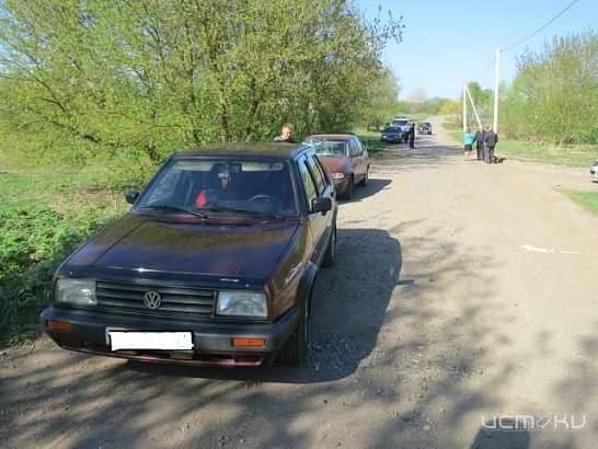 В Орловской области иномарка во время буксировки сбила пешехода