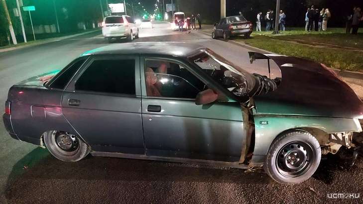 В Орле 17-летний парень без прав угодил в ДТП и травмировал женщину