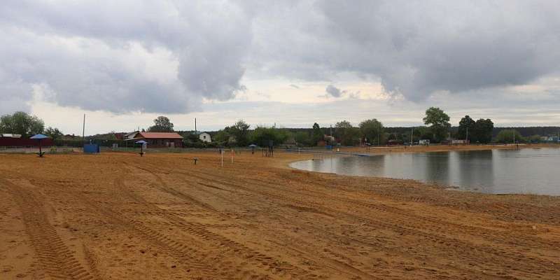 Орловский пляж на Светлой Жизни не готов принимать отдыхающих
