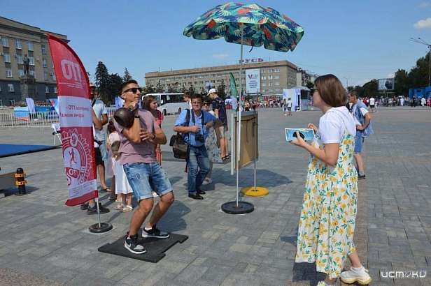 Орловчане смогли попробовать себя в различных видах спорта в рамках фестиваля “Русское лето”