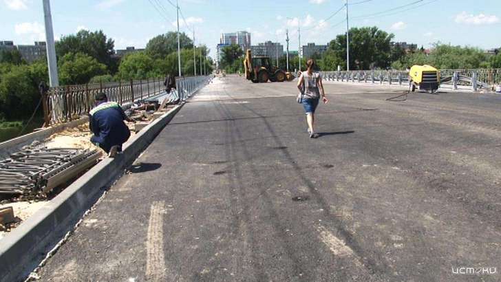 Орловские пешеходы не смогут пользоваться мостом Дружбы осенью и зимой?