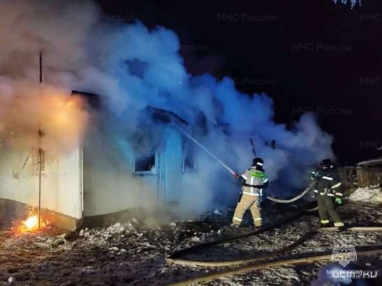 Под Ливнами произошёл серьёзный пожар