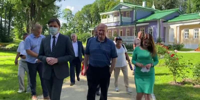 Зюганов в Спасском: лидер КПРФ снова приехал в родной регион