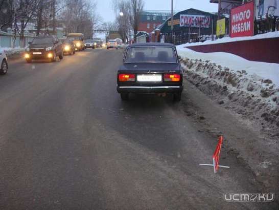 В Ливнах «семерка» сбила пешехода