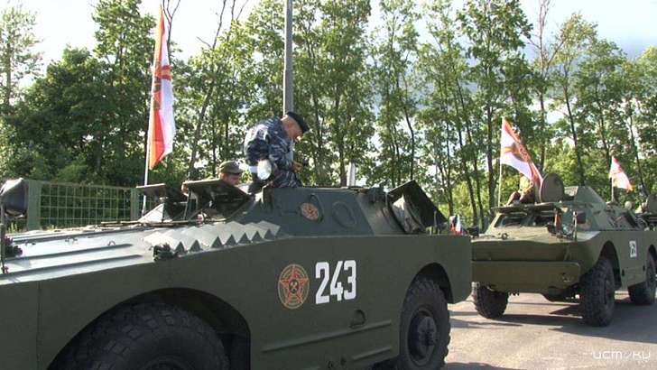 Бронепробег-2020: легендарную военную технику увидели в Орле
