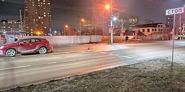 В Орле «Лексус» наехал на молодого человека