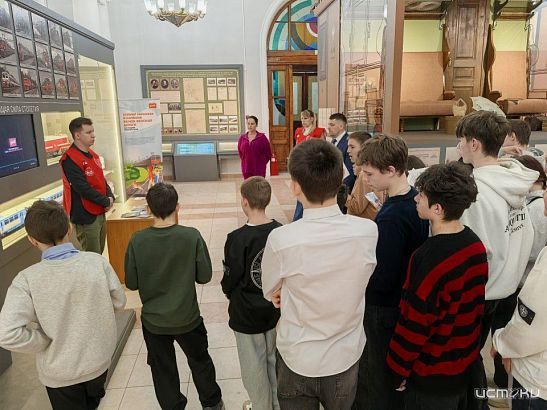 Урок безопасности провели железнодорожники на вокзале г. Орёл