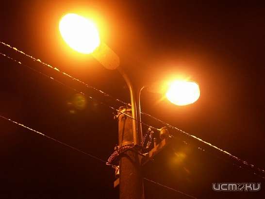 Временное отключение уличного освещения 