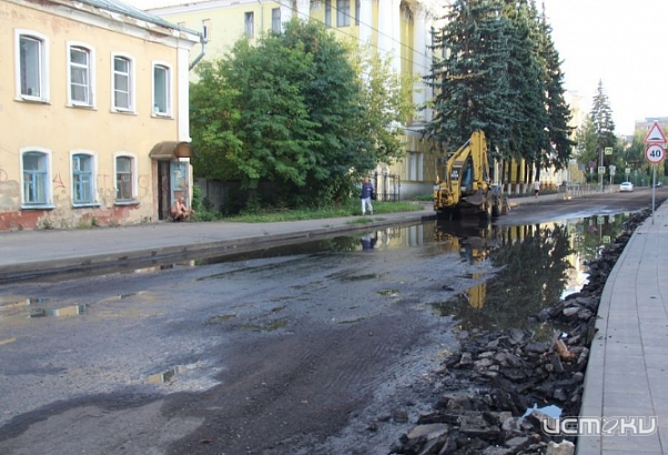 В Орле до конца года устроят шесть ливнёвок