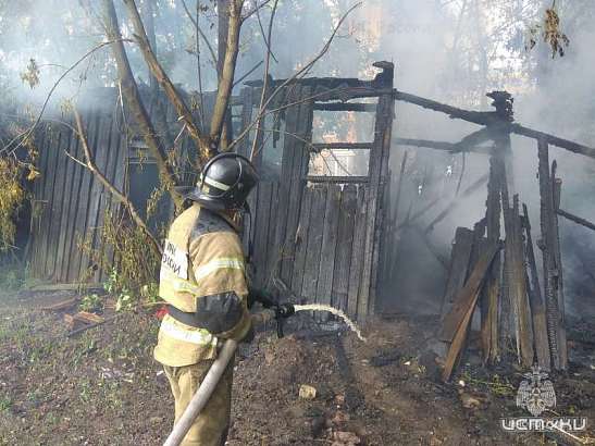 Накануне в центре Орла случился пожар