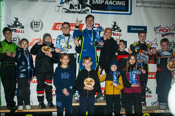 В картинг - холле Лион определили самых быстрых в рамках Всероссийского детского турнира по картингу "Кубок Smp Racing Junior"