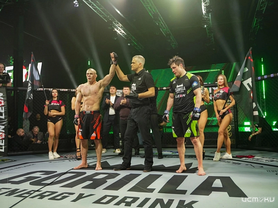 Орловский спортсмен Константин Черников успешно выступил на турнире OPEN FC