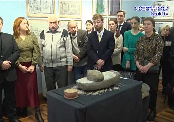 Отчётная выставка орловских археологов