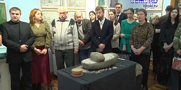 Отчётная выставка орловских археологов