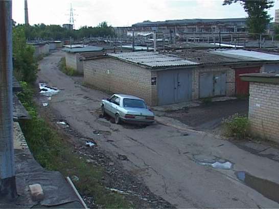 Гаражи кооператива Мотор уходят под воду