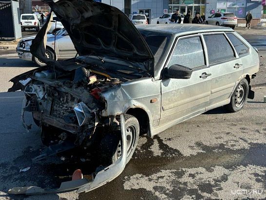 В Орле произошло ДТП с пострадавшей: столкнулись «ВАЗ‑2114» и «Хёндэ Элантра»