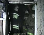 Пожар в жилом доме в Орле2