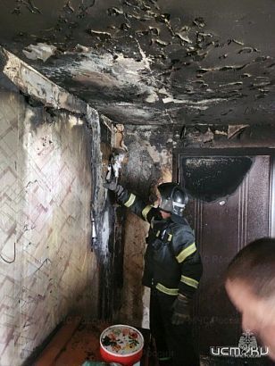 В Орловской области при пожаре пострадали два человека