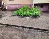 Народный фронт добивается ремонта двора на Латышских Стрелков, 52