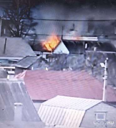 При пожаре в Ливнах пострадал мужчина