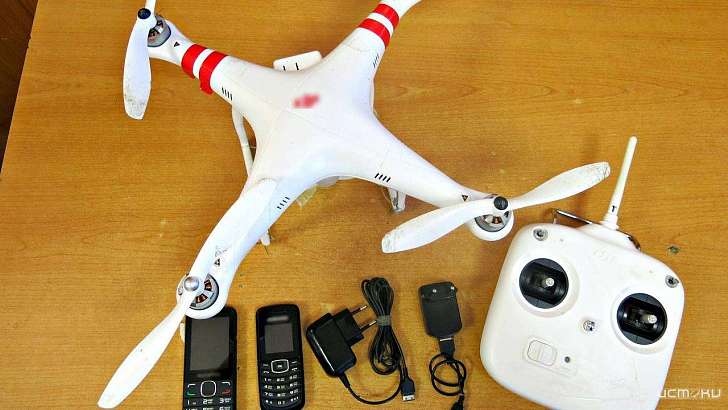 В орловскую колонию снова запустили квадрокоптер с «запрещенкой»