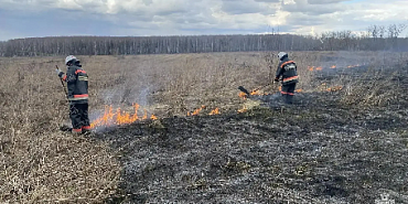 На территории Орловской области объявлен 3 класс пожарной опасности 