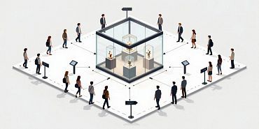 Зонирование выставочного пространства: как направить поток посетителей к нужной точке контакта