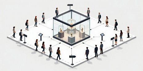 Зонирование выставочного пространства: как направить поток посетителей к нужной точке контакта