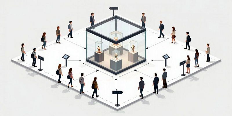 Зонирование выставочного пространства: как направить поток посетителей к нужной точке контакта