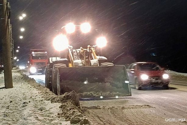 Сегодняшней ночью и с утра на Орловщине кружила метель