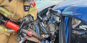 В Свердловском районе произошло серьезное ДТП