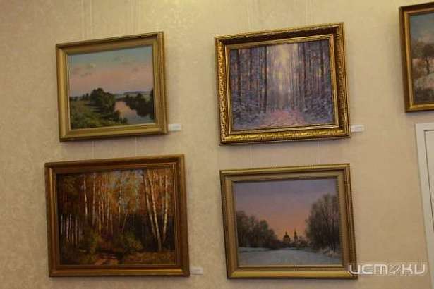 Выставка художников-стипендиатов открылась в областной администрации