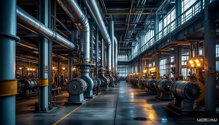 Насосные станции на нефтеперерабатывающих заводах