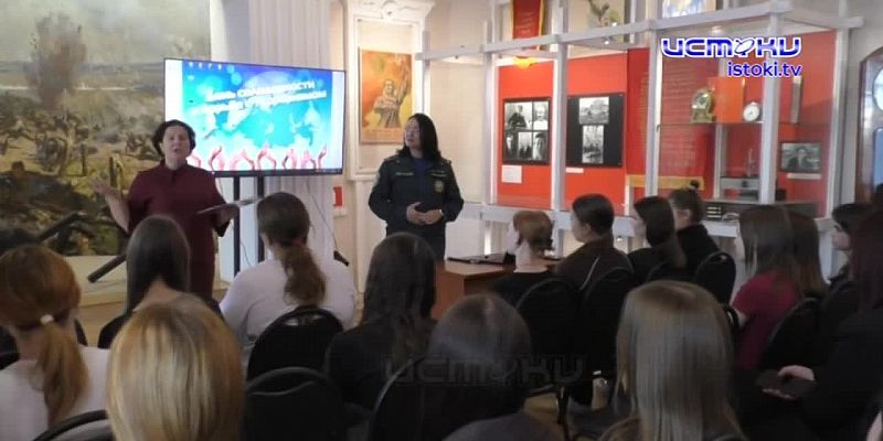 Сотрудники МЧС провели памятные мероприятия ко Дню солидарности в борьбе с терроризмом