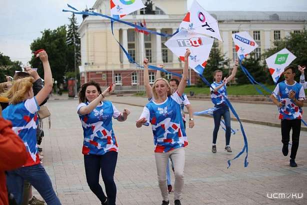 Фоторепортаж: Орел присоединился к акции «Запуск цифровых воздушных змеев»