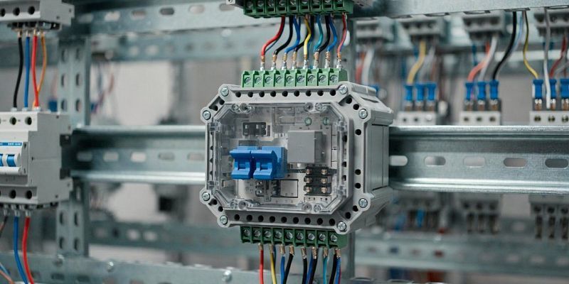 Монтаж на DIN-рейку: преимущества компактных решений в промышленных шкафах