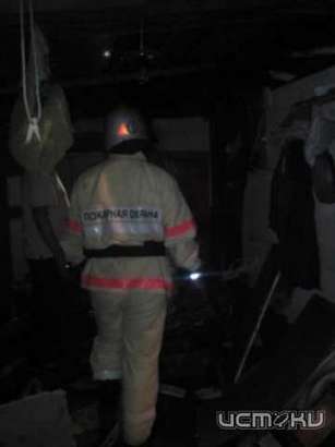 В Хотынецком районе при пожаре едва не погиб 31-летний мужчина