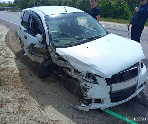 Женщина и годовалый ребёнок пострадали в аварии на трассе М‑2